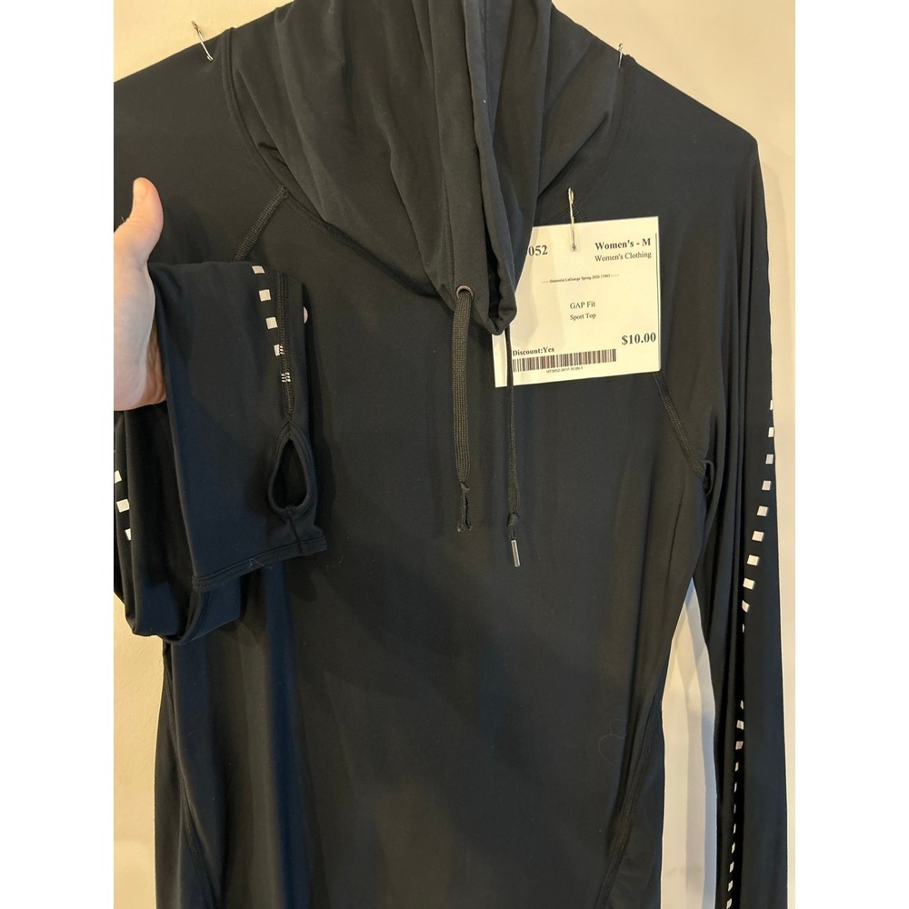 GAP Fit Sports Top Black M - Picture 3 of 6